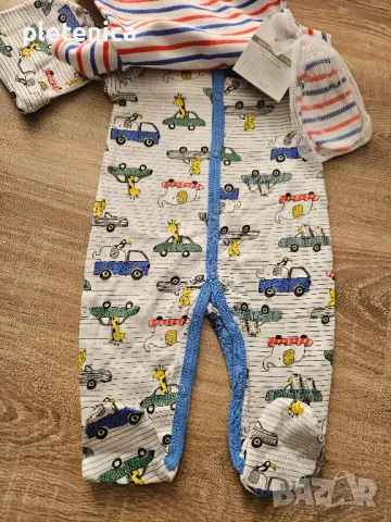 Бебешки комплект за момченце 0-3м Внос от Англия , снимка 6 - Комплекти за бебе - 48378794