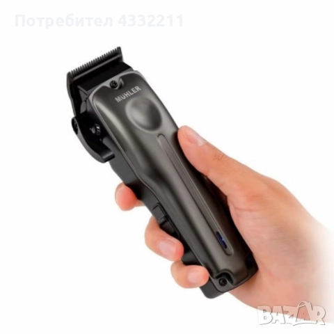 Машинка за подстригване Muhler MCL-05P – акумулаторна, 5W, неръждаеми ножчета, USB-C зареждане