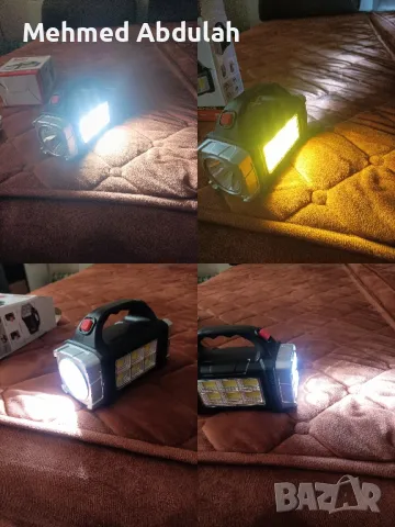 Презареждаща се слънчева къмпинг лампа , снимка 2 - Соларни лампи - 48105749