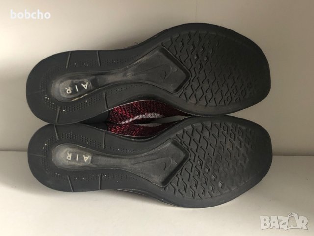 Nike Air Zoom Mariah Flyknit Racer Deep Burgundy Pure Platinum , снимка 7 - Маратонки - 43296099