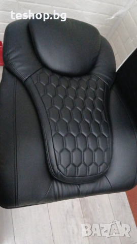 Ергономичен офис стол WOLTU, стол с висока облегалка и подлакътници с функция люлеене, снимка 7 - Столове - 51380094