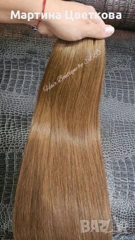100% Естествена славянска коса , снимка 6 - Аксесоари за коса - 53039374