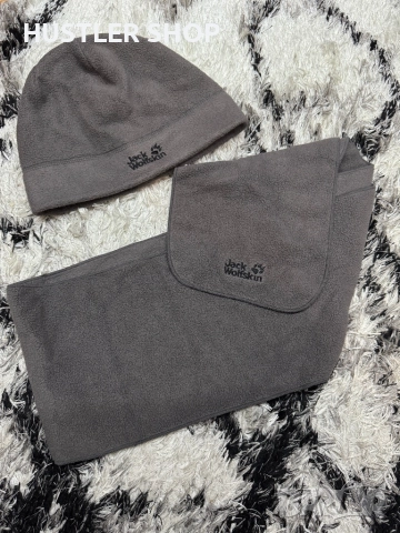 Комплект шапка и шал JACK WOLFSKIN , снимка 7 - Шапки - 52718672