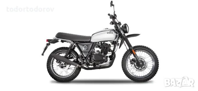 Топ Оферта Мотоциклет Мотор Brixton Felsberg 125 XC CBS Нов 0км.NEW, снимка 1