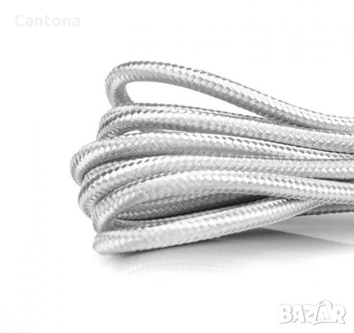 Кабел 3 в 1 - LIGHTNING, microUSB и TYPE-C, черен - 125 см, снимка 4 - USB кабели - 33369270