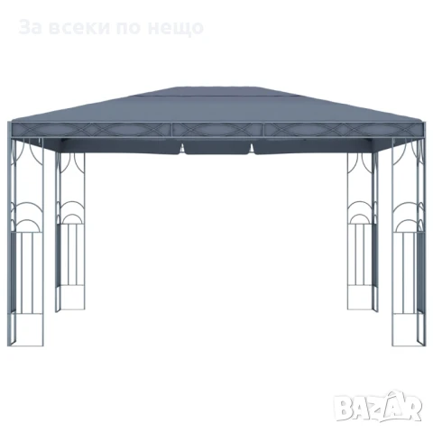 Шатра, 400x300 см, Антрацит Код P636, снимка 4 - Градински мебели, декорация  - 50569943