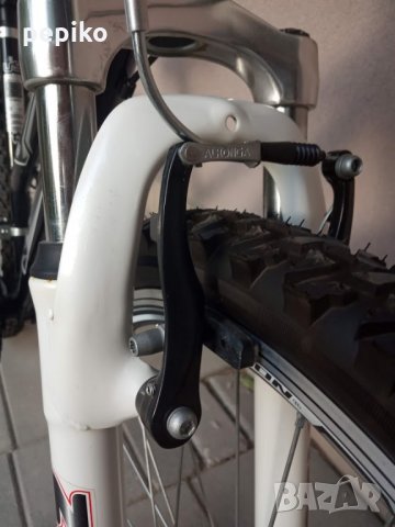 Продавам колела внос от Германия алуминиев спортен МТВ велосипед HGP MAGNO 26 цола преден амортисьор, снимка 16 - Велосипеди - 26726074