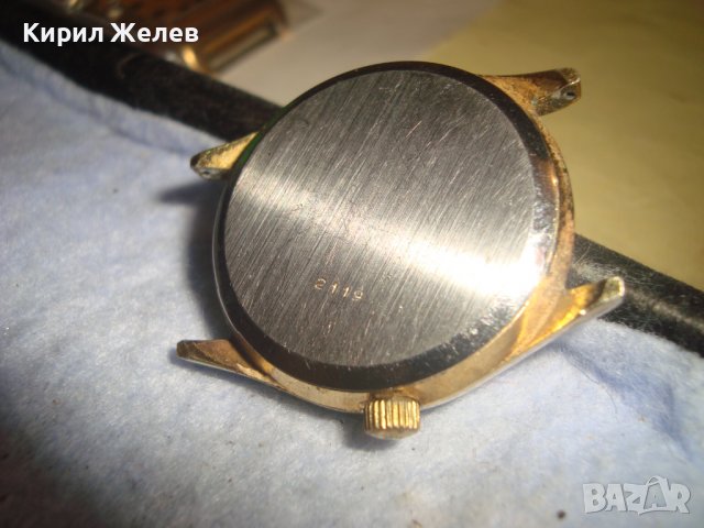 JUNGHANS ANTICHOC 19 RUBIS ПОЗЛАТЕН МАРКОВ ВИНТИДЖ НЕМСКИ ЛУКС ЧАСОВНИК ЮНГХАНС РЯДЪК Работещ 20874, снимка 12 - Антикварни и старинни предмети - 36721968