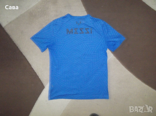 Тениски ADIDAS  мъжки,С /сини,МЕСИ/, снимка 7 - Тениски - 45983844