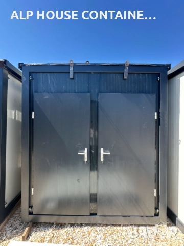 Санитарен контейнер 240х140 | WC контейнер, Модулен контейнер, Строителен контейнер, 