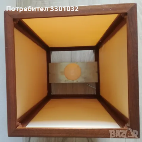 Стояща лампа,53 см,българско производство, снимка 6 - Настолни лампи - 47971171