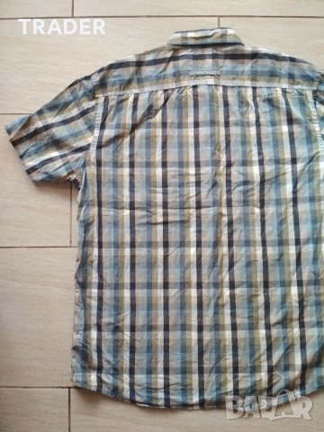 Мъжка риза с къс ръкав CAMEL ACTIVE размер XL 100% памук, снимка 17 - Ризи - 20547218