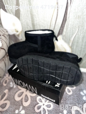 Зимни боти с пух, снимка 3 - Дамски боти - 53228928