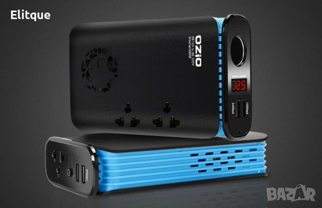 Автомобилен инвертор OZIO, модел LB20D –  Inverter-1, снимка 5 - Други стоки за дома - 52816349