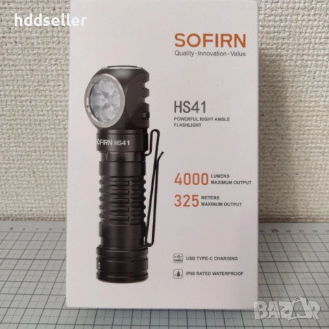 Супер челник фенер SOFIRIN 4000lm 5000K, снимка 2 - Къмпинг осветление - 52016605