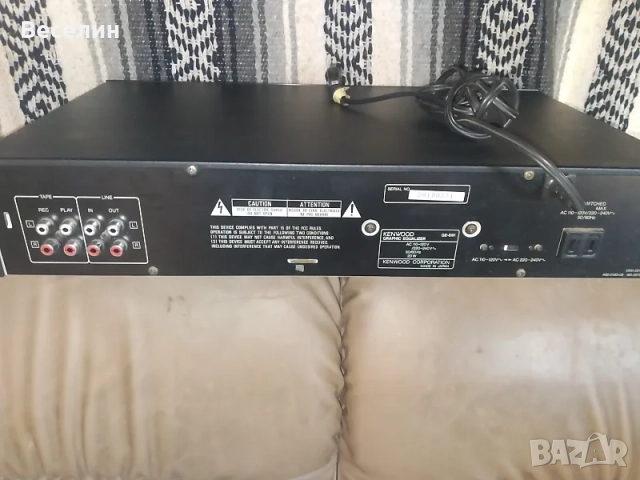 Еквилайзер KENWOOD GE-891 , снимка 4 - Еквалайзери - 52256760