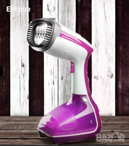 Уред за вертикално гладене с пара Voltz, 1000W, 280 мл., Бял с лилаво, снимка 2 - Ютии - 52591842