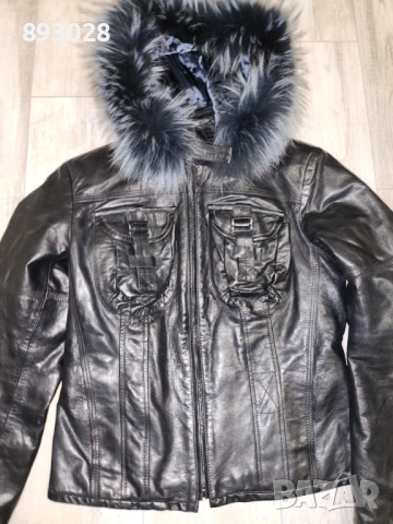 Италианско яке естествена кожа Vera Pelle , снимка 7 - Якета - 52101031