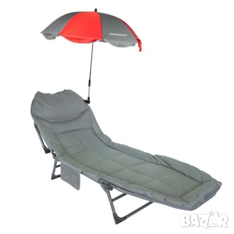 Походно легло + чадър FORCEKRAFT , 32х64х200см 200 кг, снимка 1