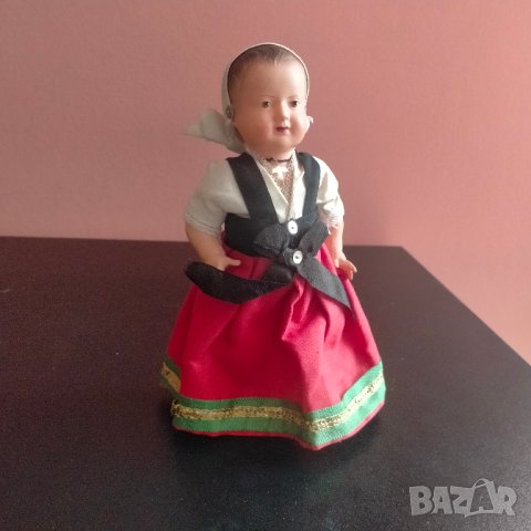 Колекционерска кукла France Celluloid 15 см, снимка 1 - Колекции - 44065609