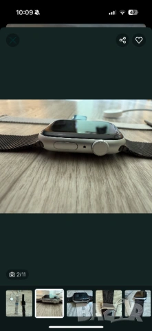 Apple Watch SE Nike Edition, снимка 3 - Смарт гривни - 53266829
