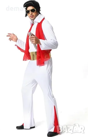 Костюми от 70-те години за Мъже, Комплект от 5 Части за Възрастни, снимка 5 - Други - 49794965