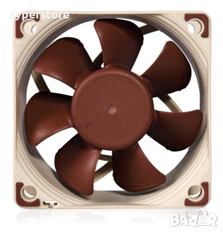 Вентилатор за компютър 60x60x25mm Noctua NF-A6x25-PWM SSO Bearing 4-pin PWM 3000RPM 12V, снимка 2 - Други - 40413374