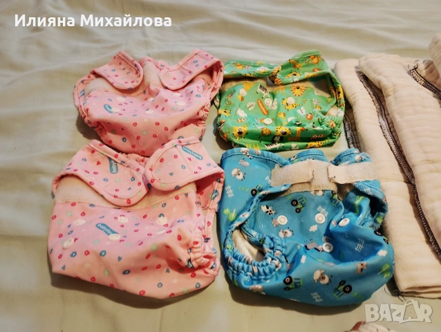 Комплект многократни пелени , снимка 4 - Пелени, памперси - 53210541