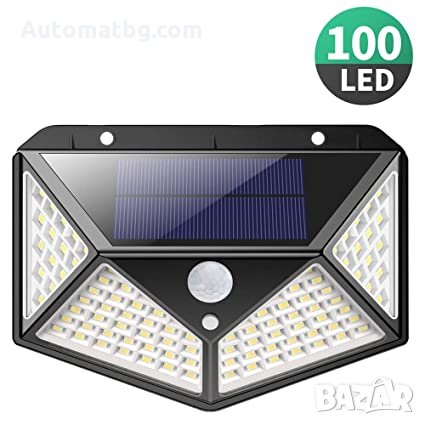 Соларна LED лампа Automat, CL-2566, 100 Диода, снимка 1 - Друга електроника - 28788460