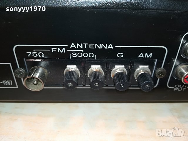 philips tuner-made in japan-внос germany 1307212056, снимка 10 - Ресийвъри, усилватели, смесителни пултове - 33511229