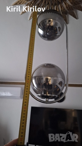 Нови дизайнерски полилей 2 бр, снимка 6 - Полилеи - 52439288