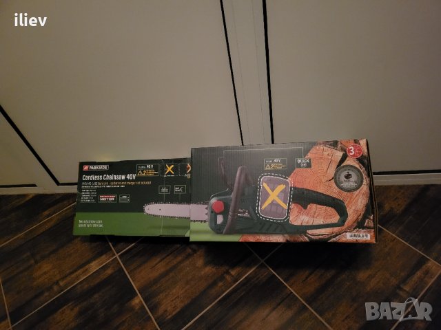 Акумулаторна резачка за дърва парксайд parkside PKSA 40-Li B2, снимка 2 - Други инструменти - 39944199
