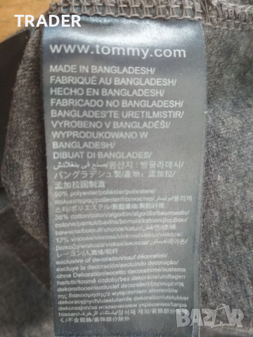  блуза фланелка тениска TOMMY  HILFIGER JEANS с къс ръкав, снимка 9 - Тениски - 32149865