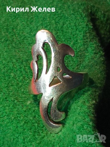 МОДЕН СРЕБЪРЕН АРТ ПРЪСТЕН СРЕБРО 925 ОРИГИНАЛНА МАЙСТОРСКА КРАСИВА БУТИКОВА ИЗРАБОТКА 27539, снимка 3 - Пръстени - 36796699