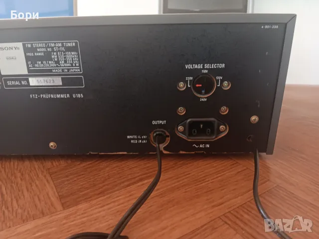 Sony ST-11Стерео Тунер, снимка 10 - Радиокасетофони, транзистори - 47747426