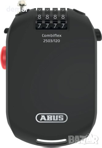 Кабелно заключване ABUS Combiflex 2503, 72501 Черно