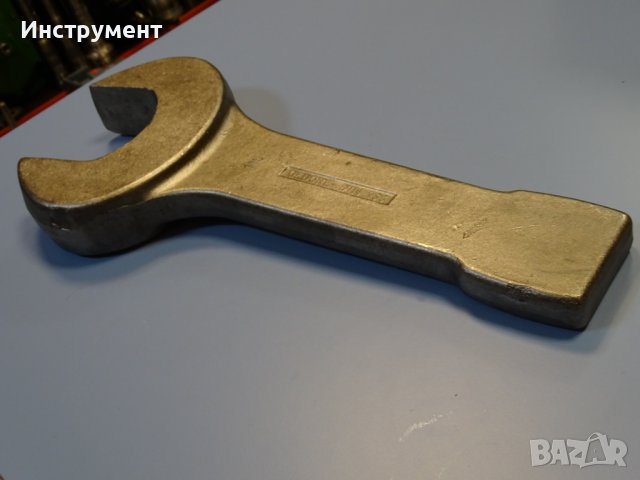 Ключ гаечен ударен едностранен Gedore B04326-115mm Metric Open Ended Slogging Spаnner, снимка 4 - Ключове - 43240446