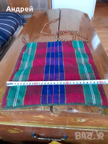 Стара овчарска торба #3, снимка 3 - Антикварни и старинни предмети - 49335824