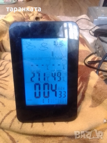 часовник аларма термометър атмосферното налягане , снимка 2 - Друга електроника - 51673818
