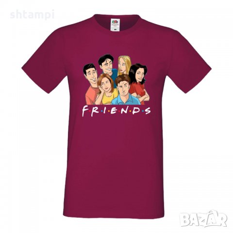 Мъжка тениска Friends art 1, снимка 3 - Тениски - 33028480