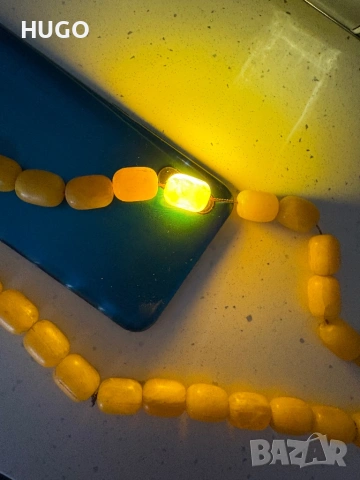 Броеница от кехлибар, снимка 6 - Антикварни и старинни предмети - 53307050