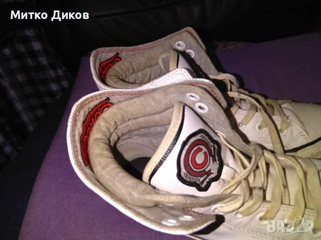 Converse All Star естествена кожа маратонки №37,5 стелка 24см унисекс, снимка 11 - Маратонки - 43049910