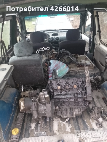 Renault Kangoo 1.9 чист дизел НА ЧАСТИ, снимка 7 - Автомобили и джипове - 52417088