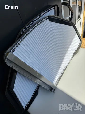 Оригинални щори REMIS за предните прозорци За Кемпер шаси Mercedes-Benz  , снимка 11 - Къмпинг мебели - 49243619