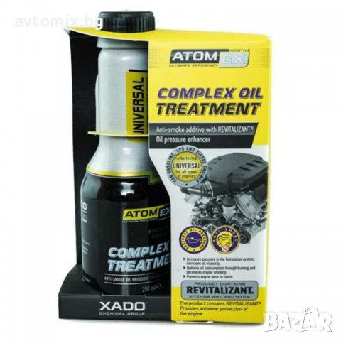XADO Противодимна добавка ATOMEX, XADO, 0.250 л