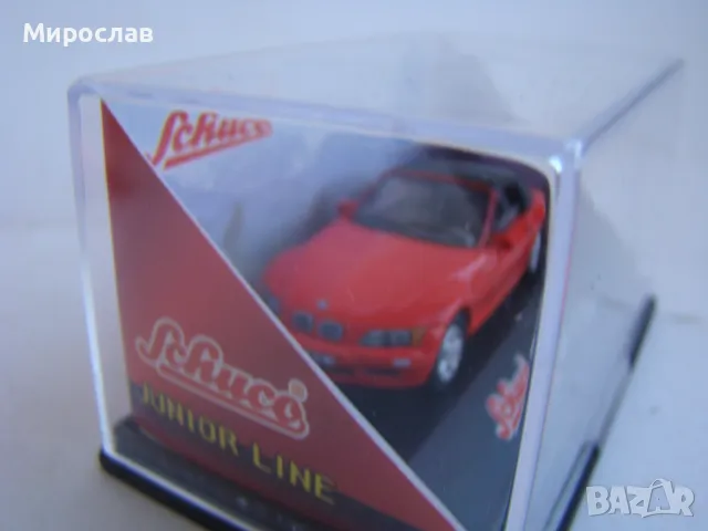 1:72 SCHUCO BMW Z3 КОЛИЧКА МОДЕЛ ИГРАЧКА, снимка 2 - Колекции - 48025792