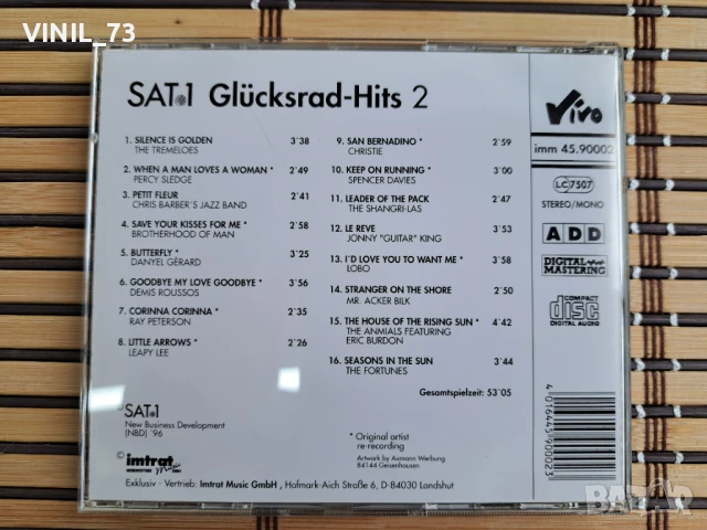Sat.1 Glücksrad-Hits 2, снимка 3 - CD дискове - 50456748