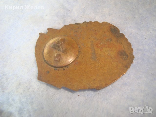 ОТЛИЧНИК по БОЙНАТА и ПОЛИТ. ПОДГОТОВКА Стара СОЦ НРБ ЕМАЙЛИРАНА БРОНЗОВА РЯДКА ЗНАЧКА на ВИНТ 17396, снимка 5 - Колекции - 38465689