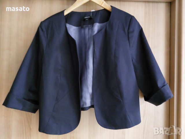 COMMA - тъмносиньо късо сако/болеро