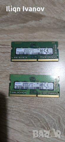 RAM DDR4 SODIM Samsung 2x8gb.2400 Херца, снимка 1 - Части за лаптопи - 43804007